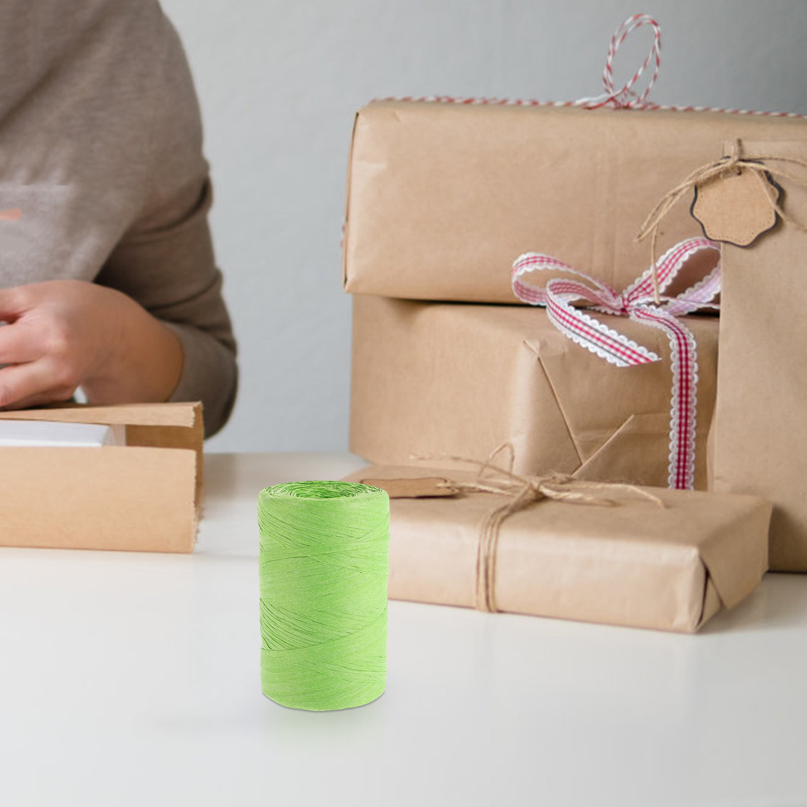 Цветная бумажная лента-рафия д – обзор и цена Papercraft Supply Ribbon