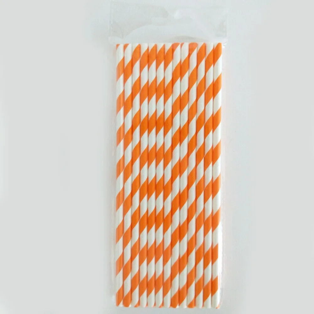 Соломинки для оптовой упаковки – обзор и цена Paper Straw Color