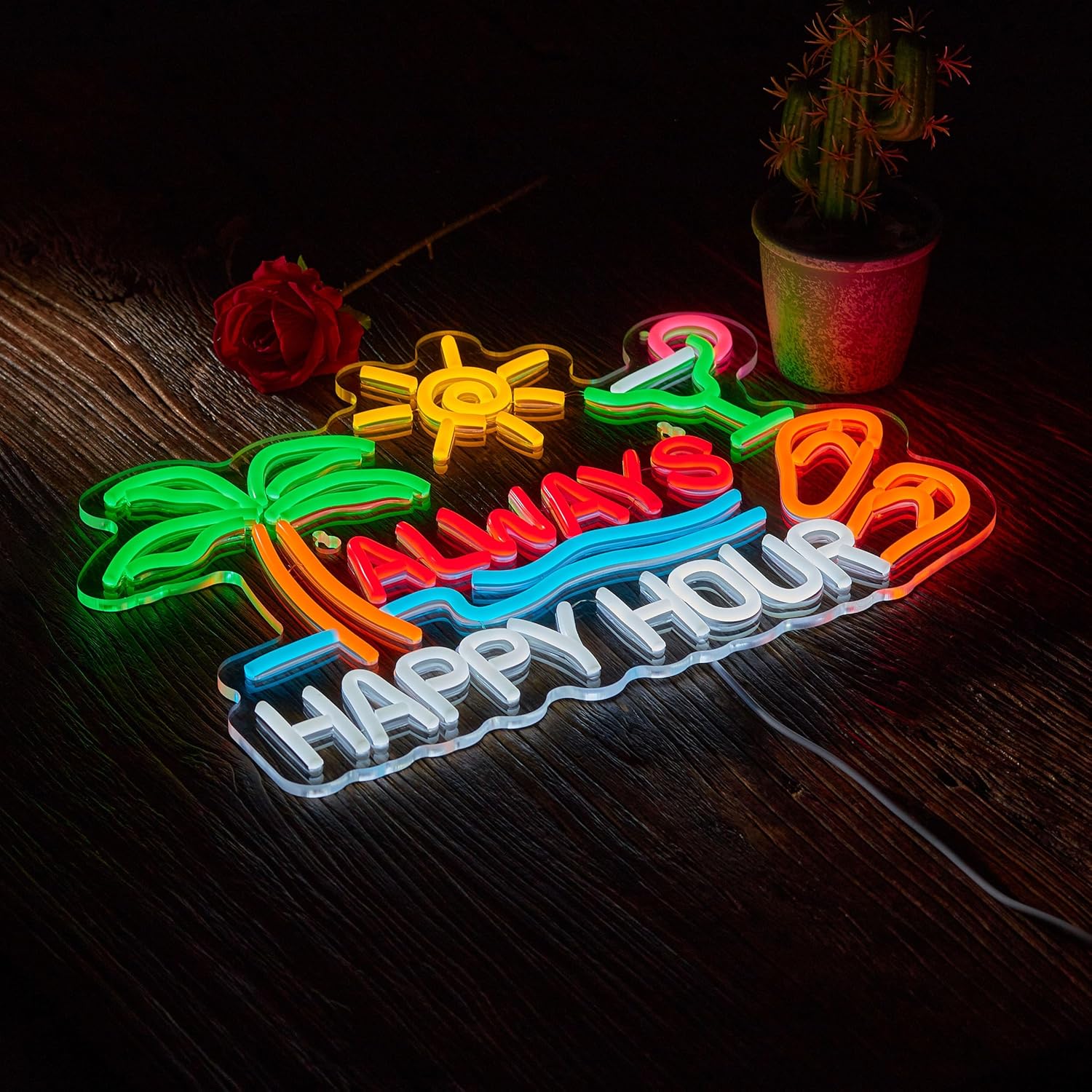 Неоновая вывеска «Вечернее пив – обзор и цена Neon Sign Party