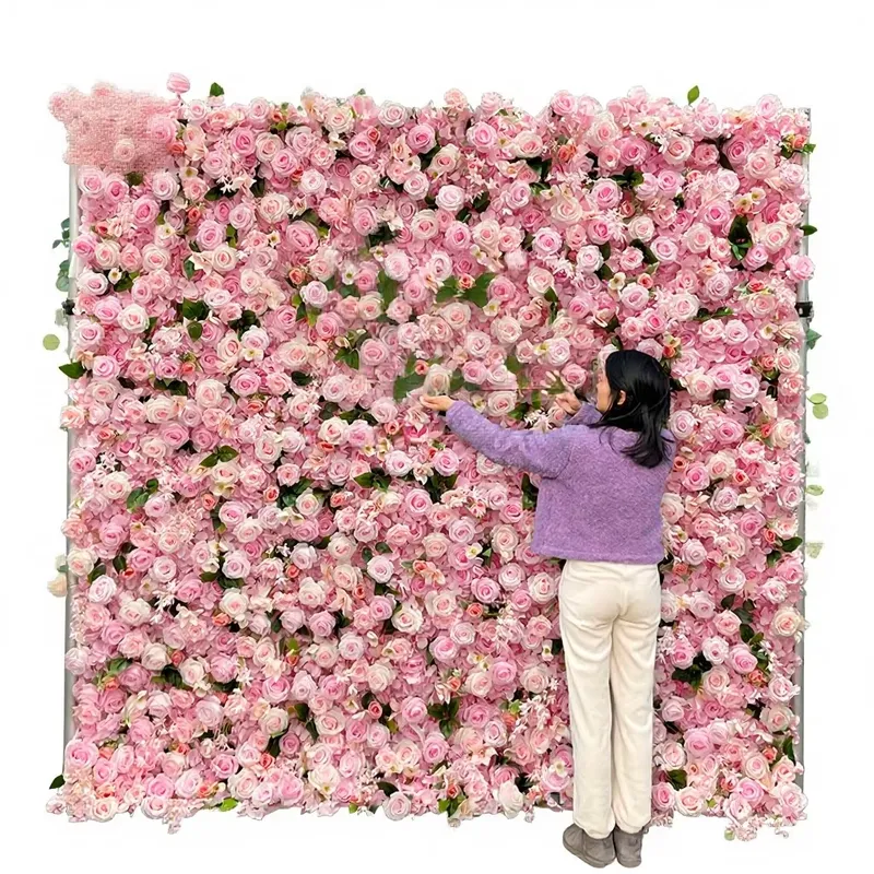 Искусственная цветочная стена  – обзор и цена Flower Wall Panel