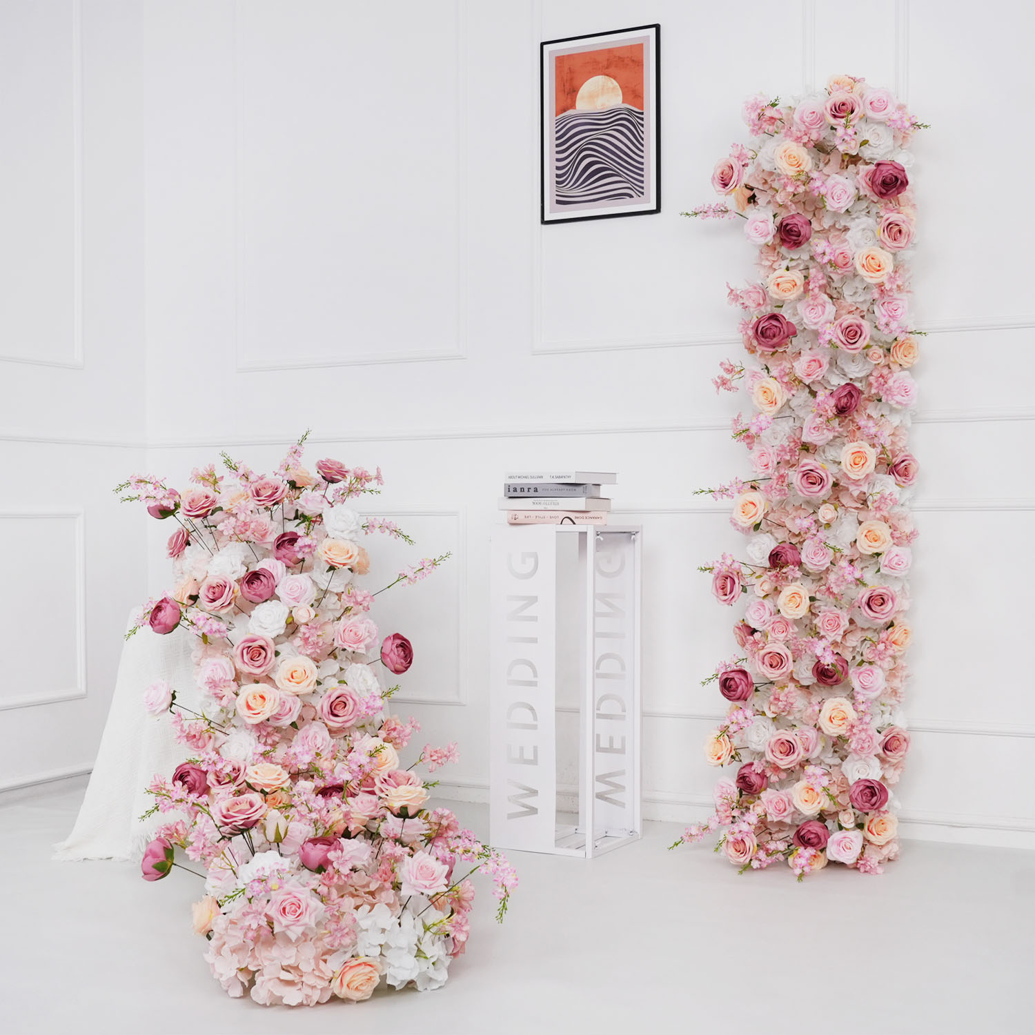 Uflower Роскошный искусственны – обзор и цена Flower Wall Panel