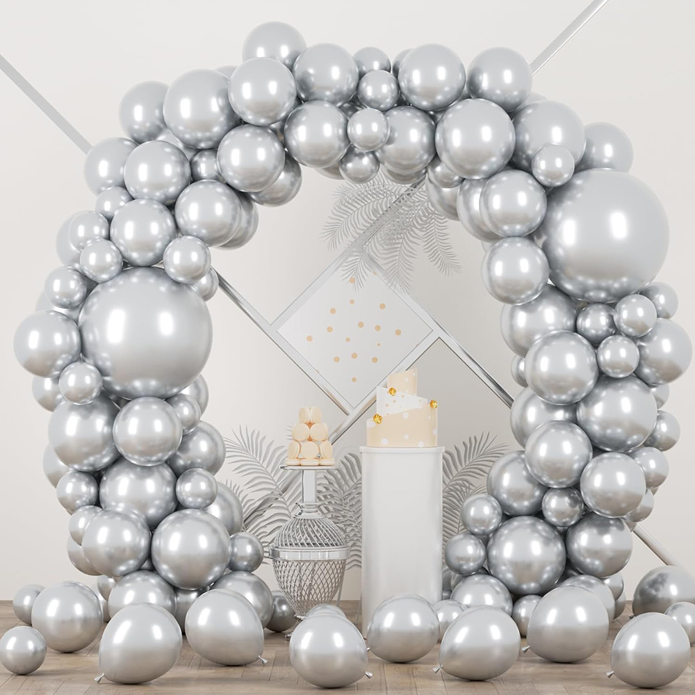 68 шт. металлические серебряны – обзор и цена Balloon Arch Kit